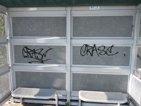 Graffiti, a report photo