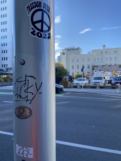 Graffiti, a report photo