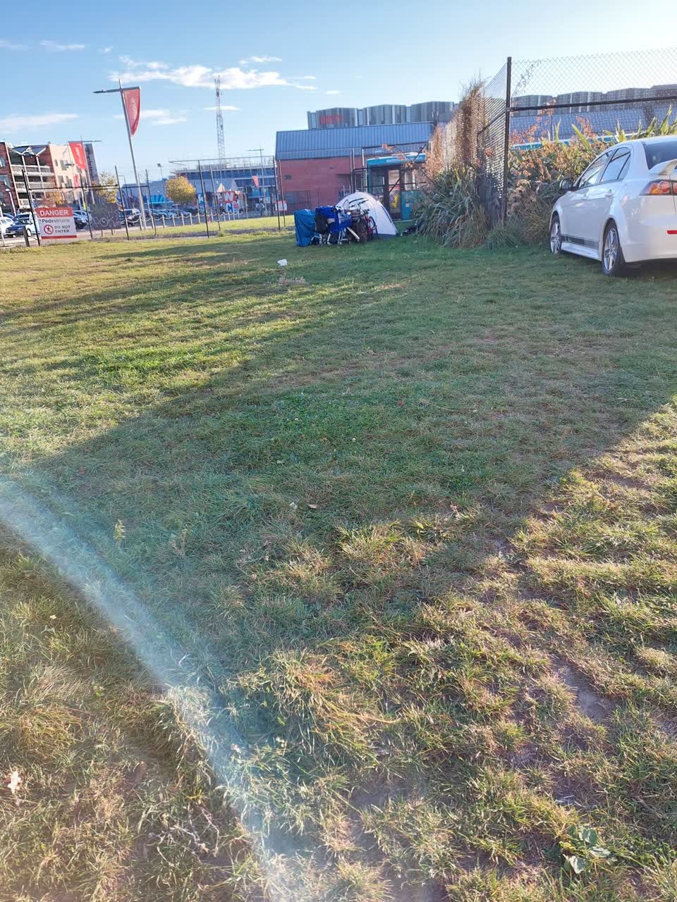The photograph attached to this parks report