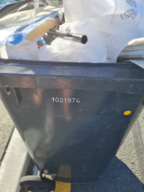 Rubbish/Recycling, a report photo