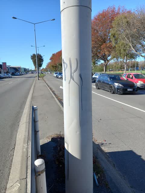 Graffiti, a report photo