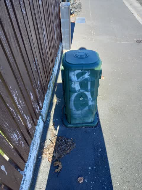 Graffiti, a report photo