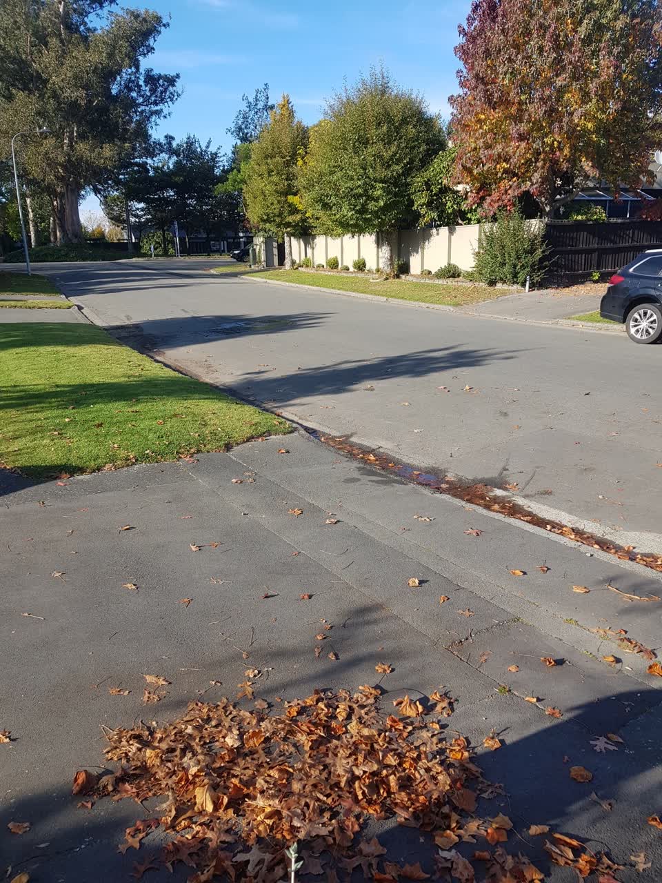 The photograph attached to this water leak report