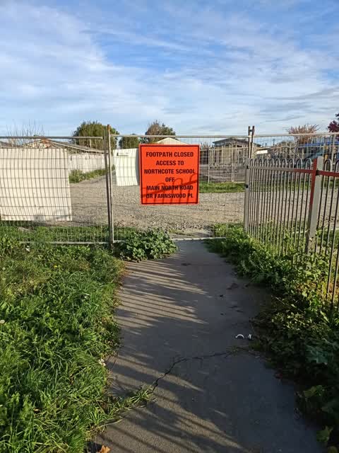 Roading/Streets, a report photo