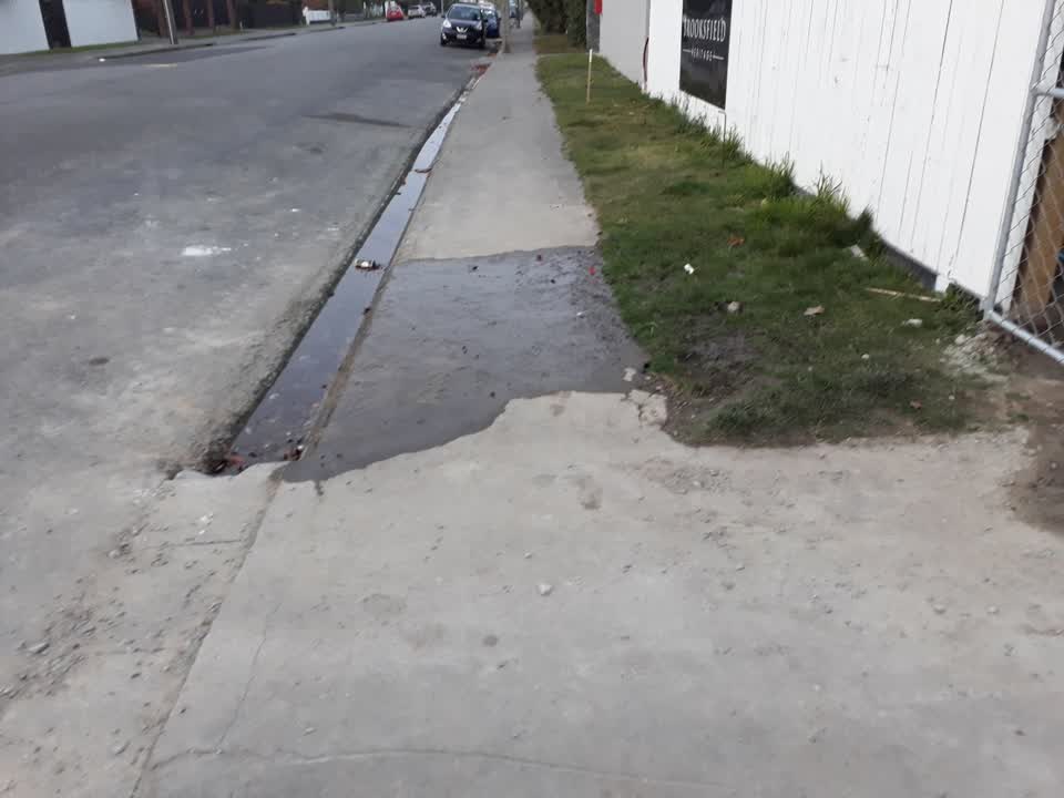 The photograph attached to this water supply report