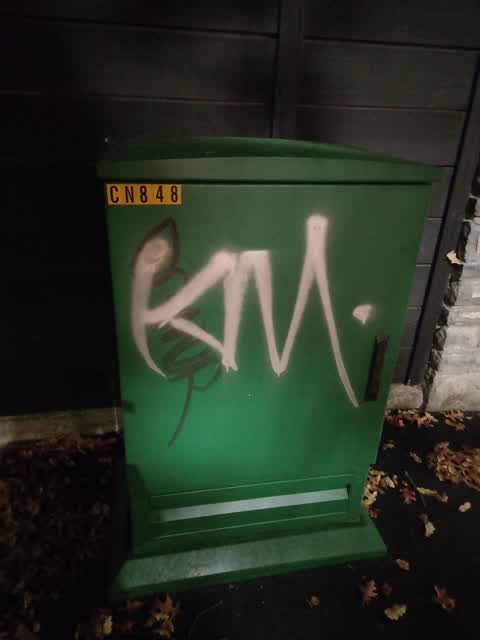 Graffiti — a report photo