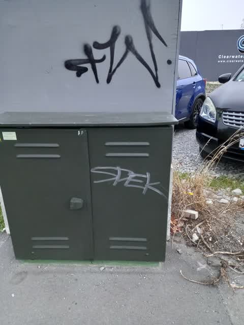 Graffiti, a report photo