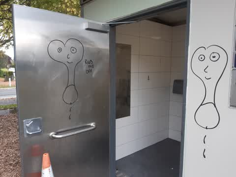 Graffiti — a report photo