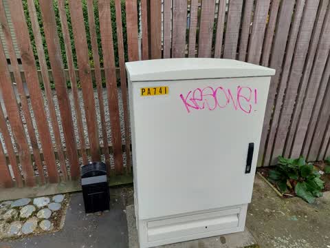 Graffiti, a report photo