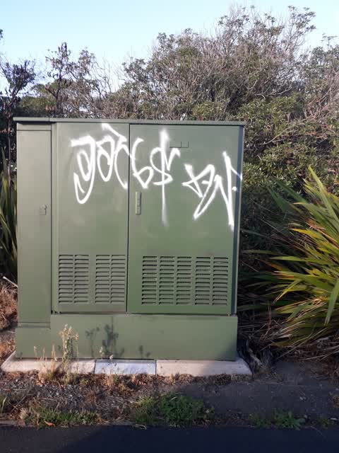 Graffiti, a report photo