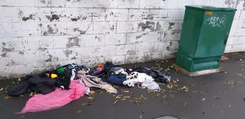 Rubbish/Recycling, a report photo