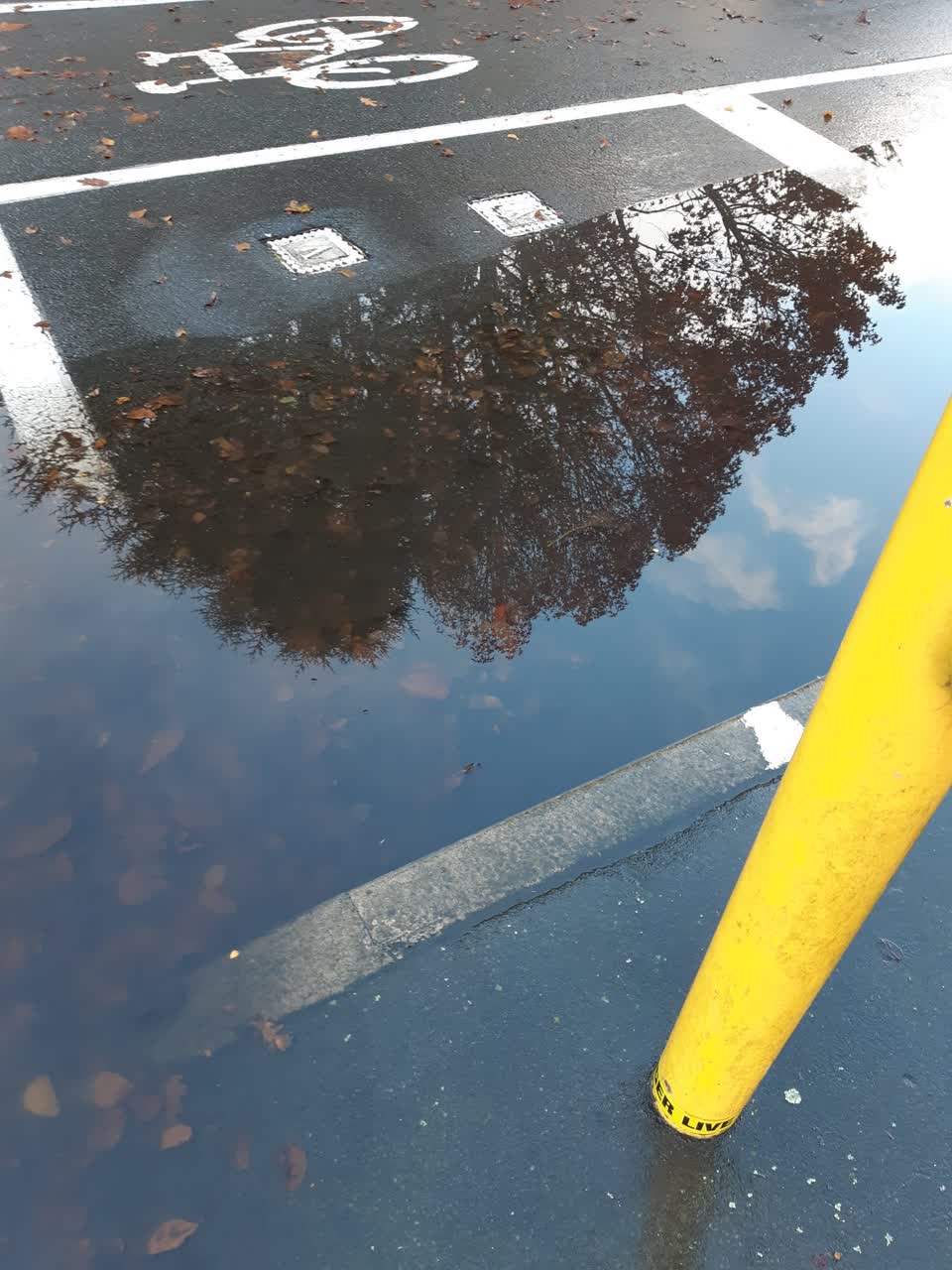The photograph attached to this wastewater/stormwater report