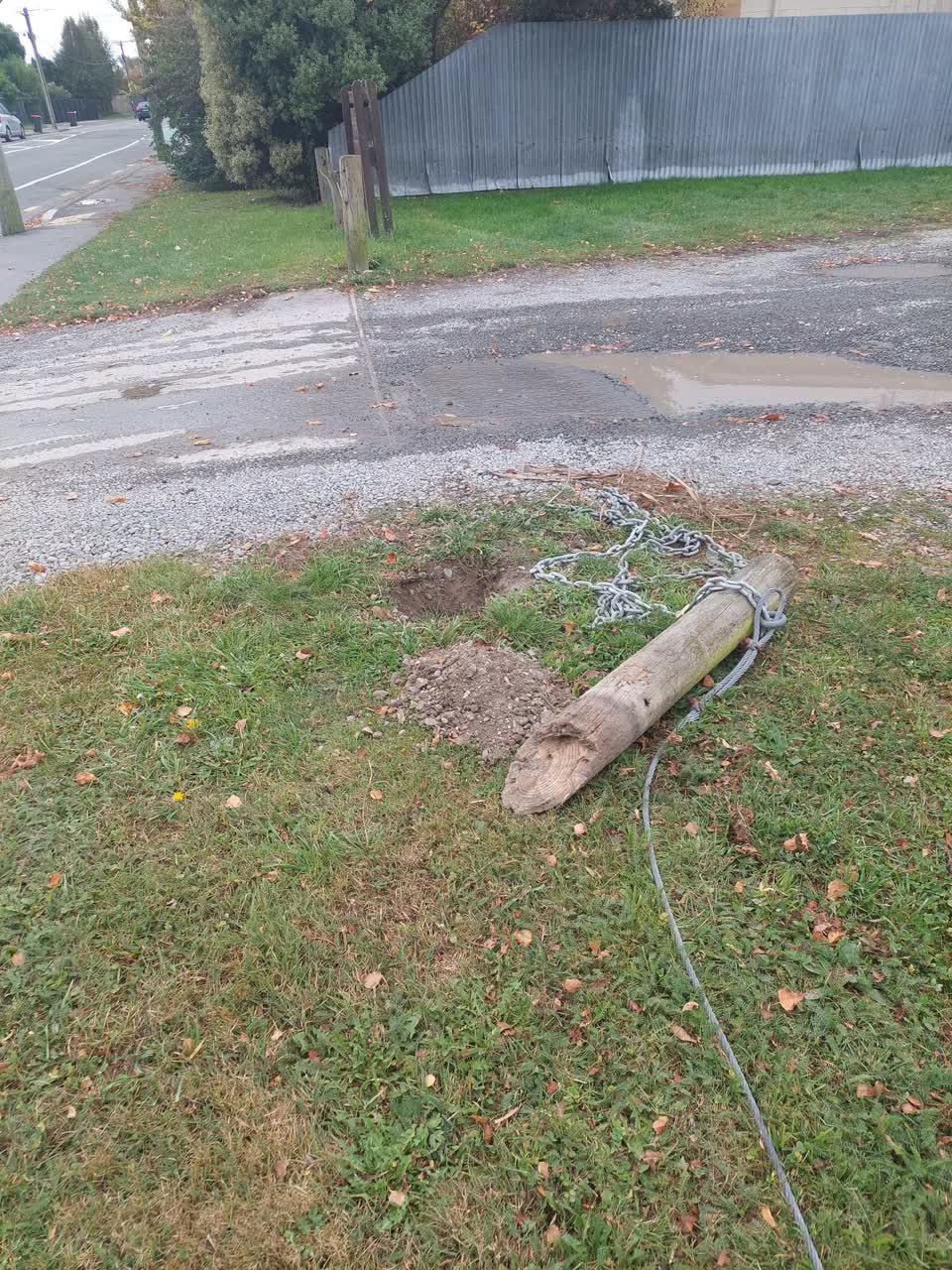 The photograph attached to this parks report