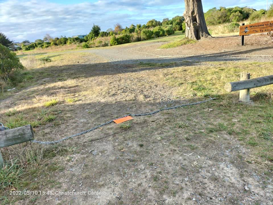 The photograph attached to this parks report