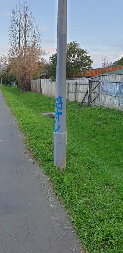 Graffiti, a report photo