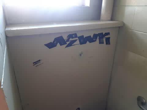 Graffiti, a report photo