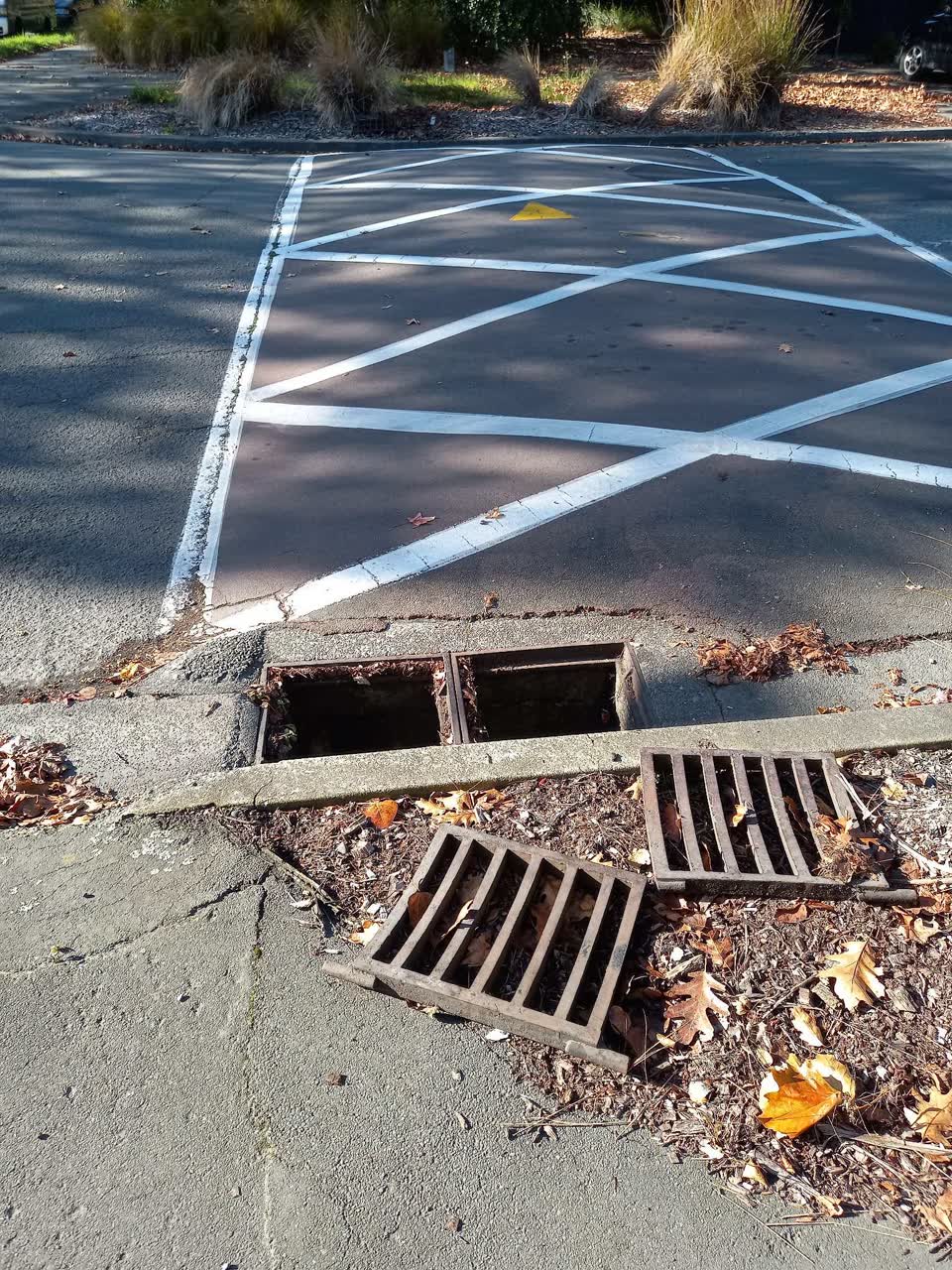 The photograph attached to this wastewater/stormwater report