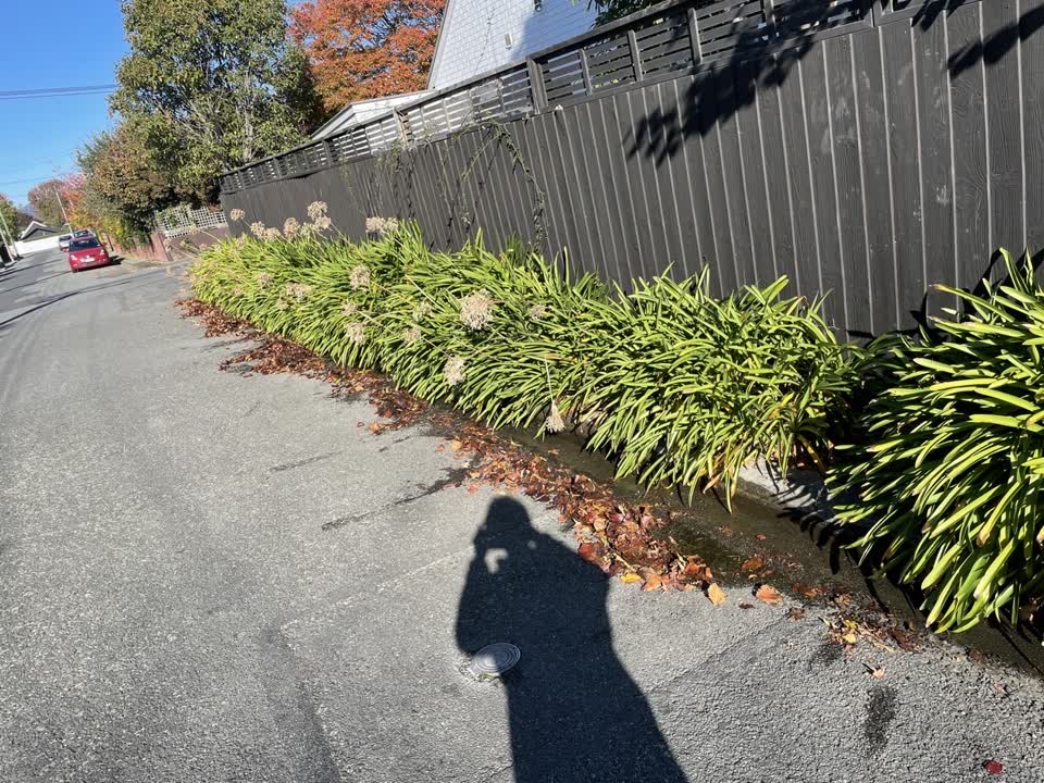 The photograph attached to this wastewater/stormwater report