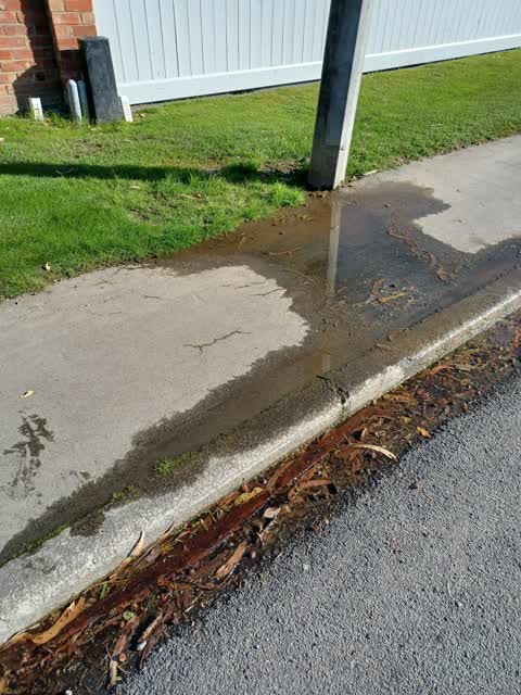 Water Leak, a report photo