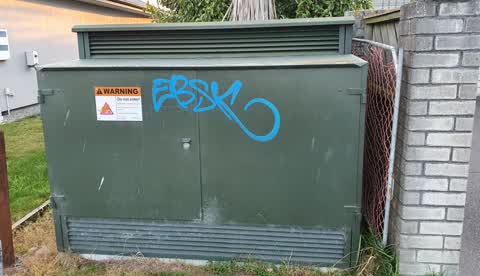 Graffiti, a report photo