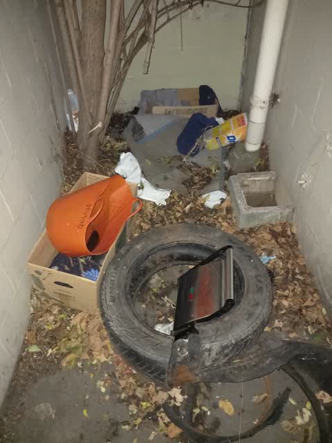 Rubbish/Recycling, a report photo