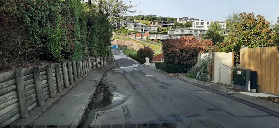 The photograph attached to this water leak report