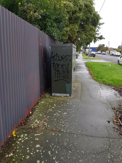 Graffiti, a report photo