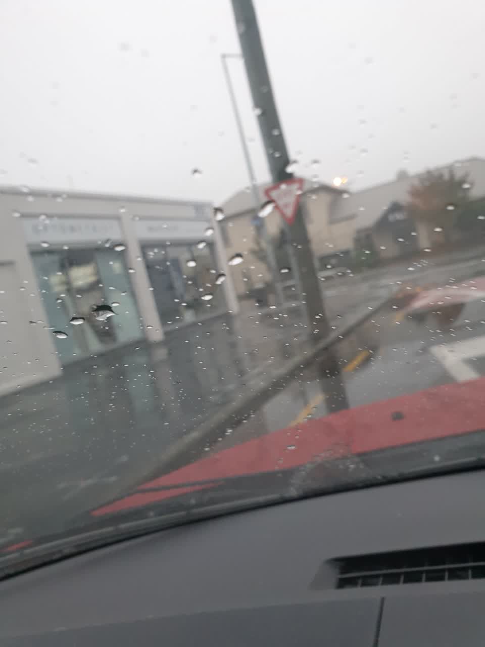 The photograph attached to this flooding report
