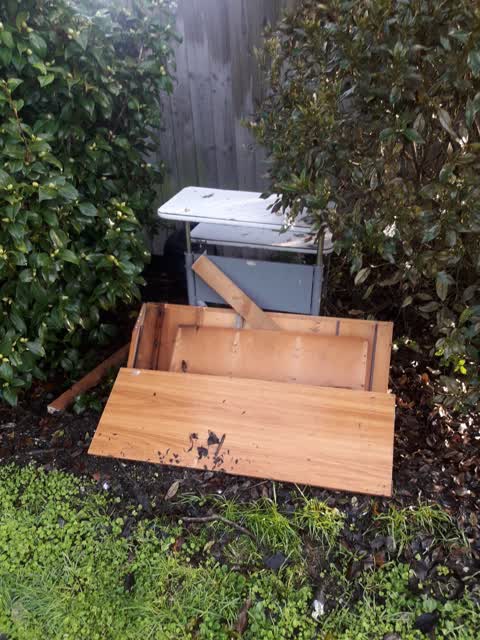 Rubbish/Recycling, a report photo