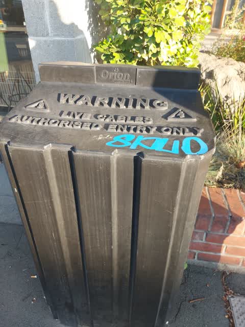 Graffiti, a report photo