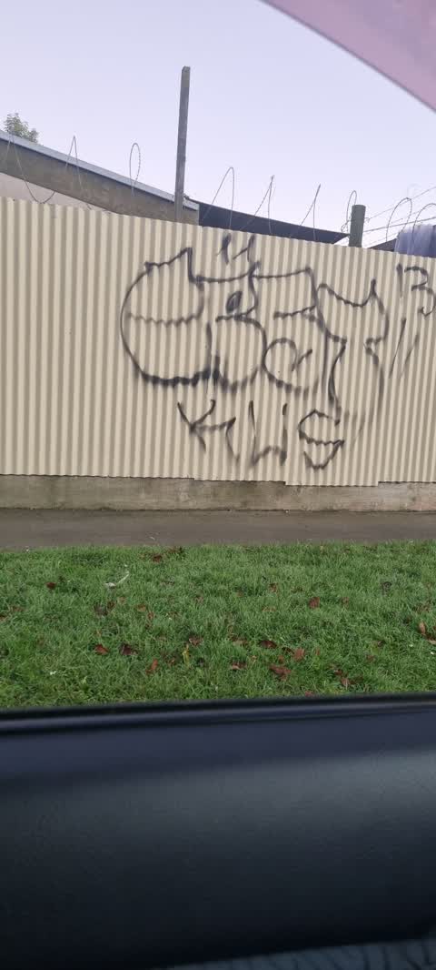 Graffiti, a report photo