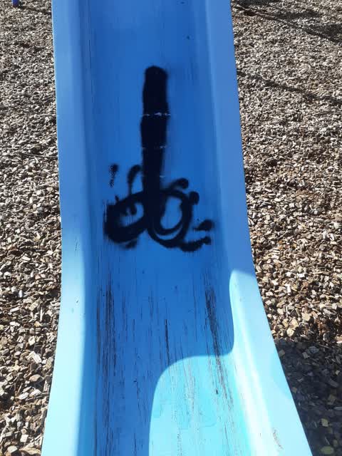 Graffiti, a report photo