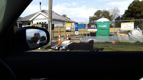 Rubbish/Recycling, a report photo