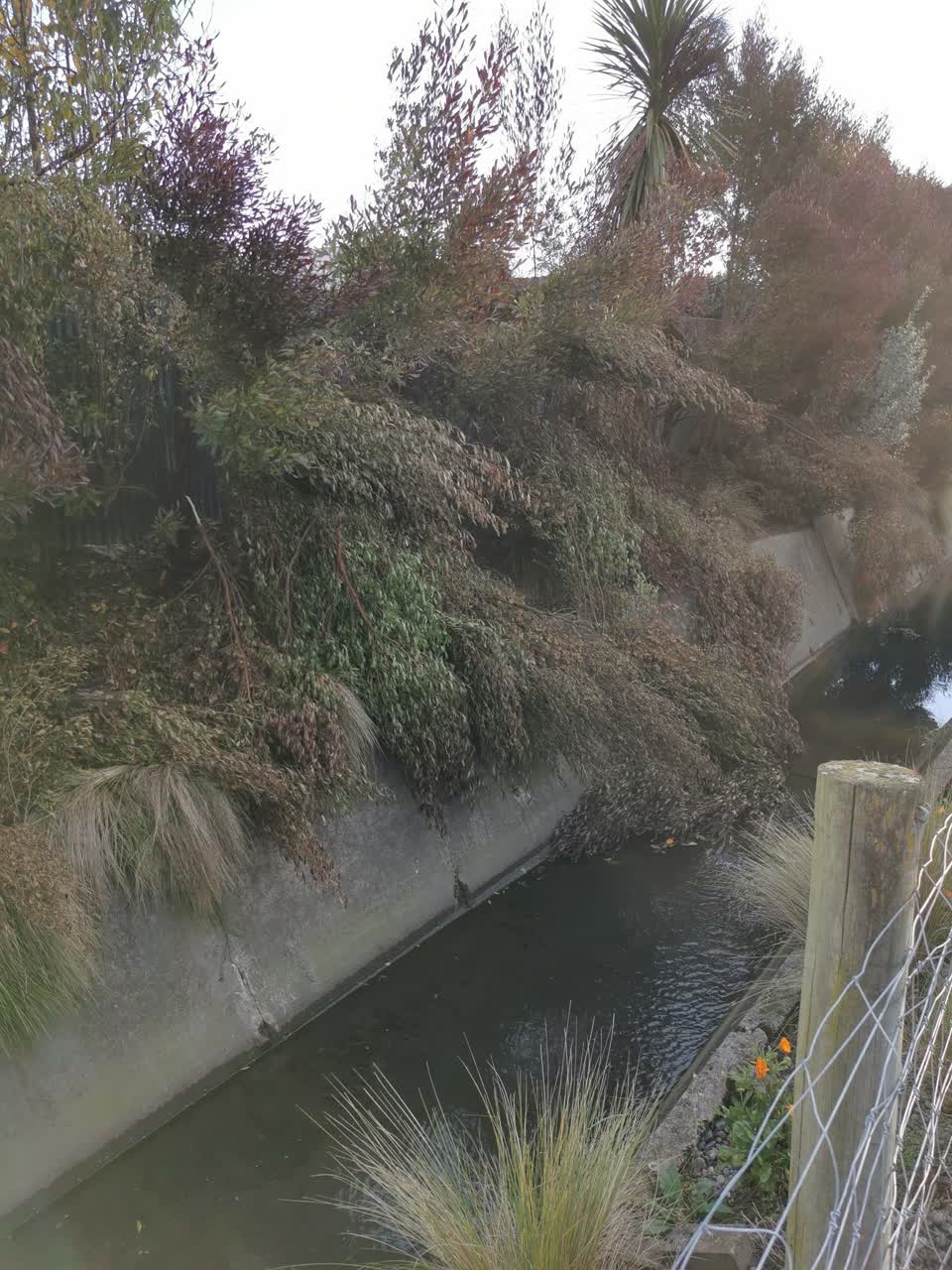 The photograph attached to this wastewater/stormwater report