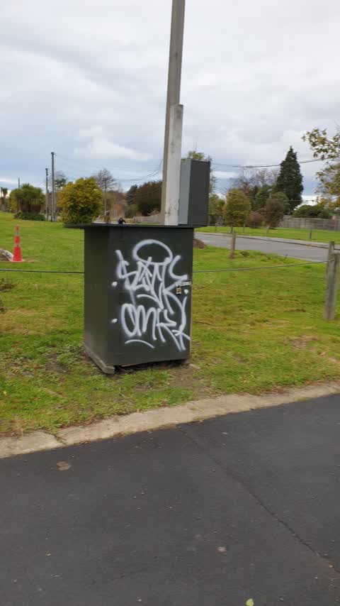 Graffiti, a report photo