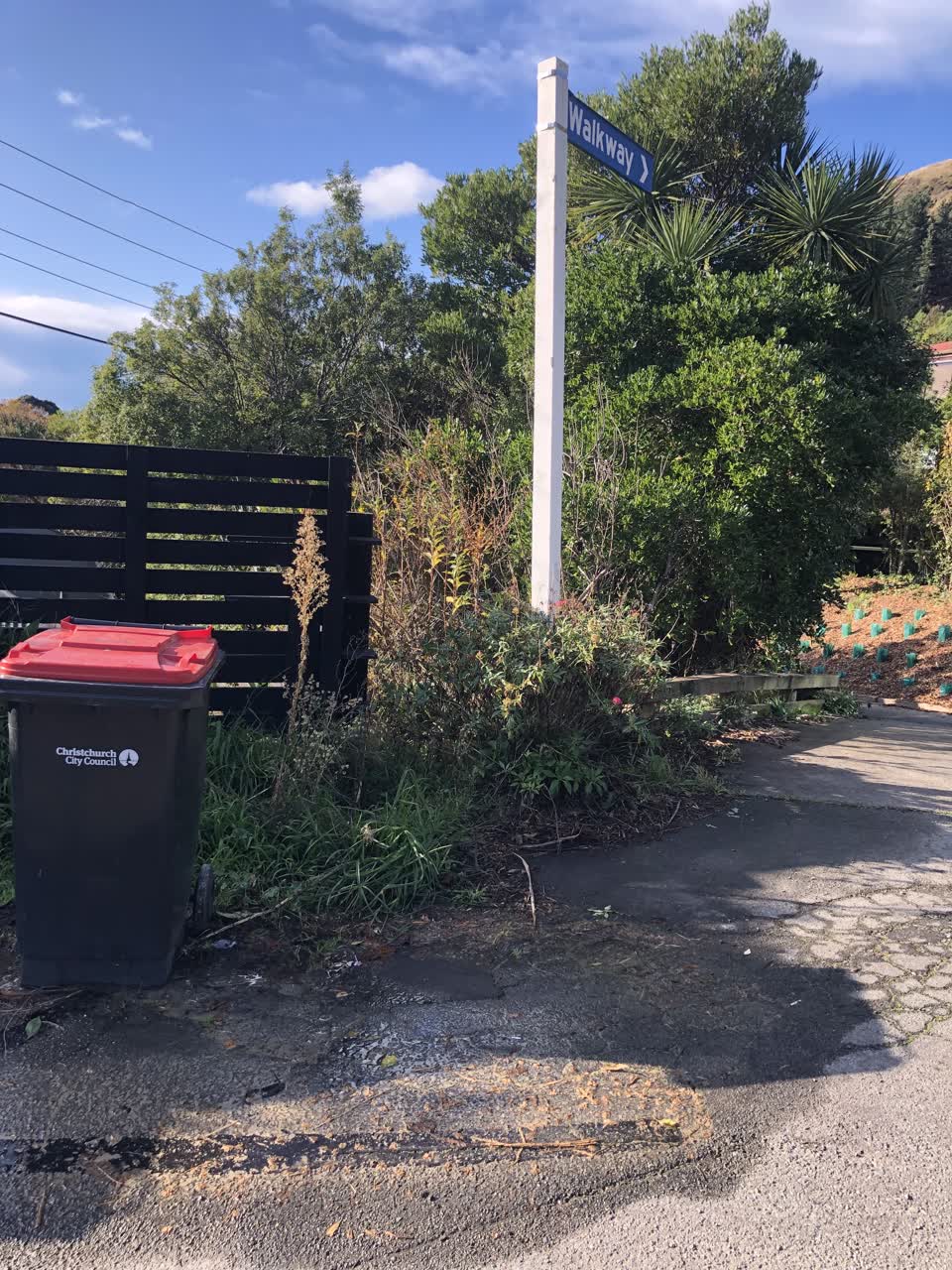 The photograph attached to this water leak report