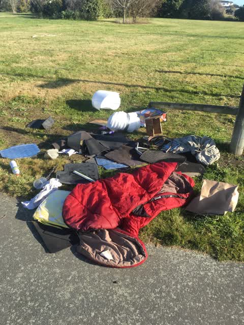 Rubbish/Recycling — a report photo