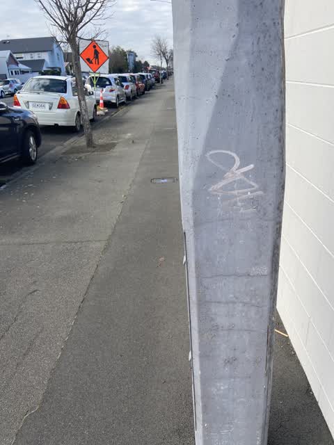 Graffiti, a report photo