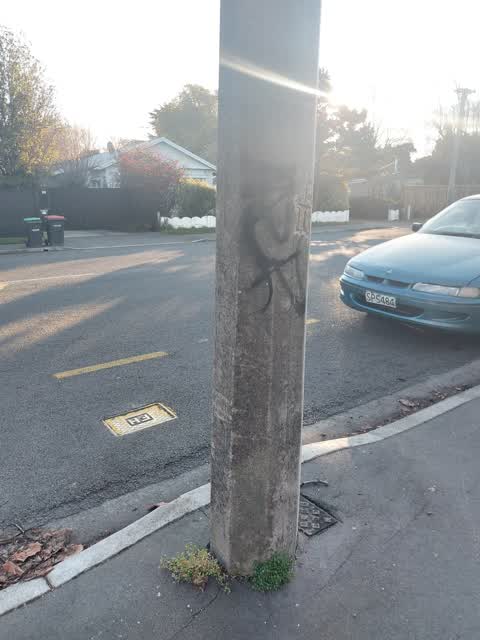 Graffiti, a report photo