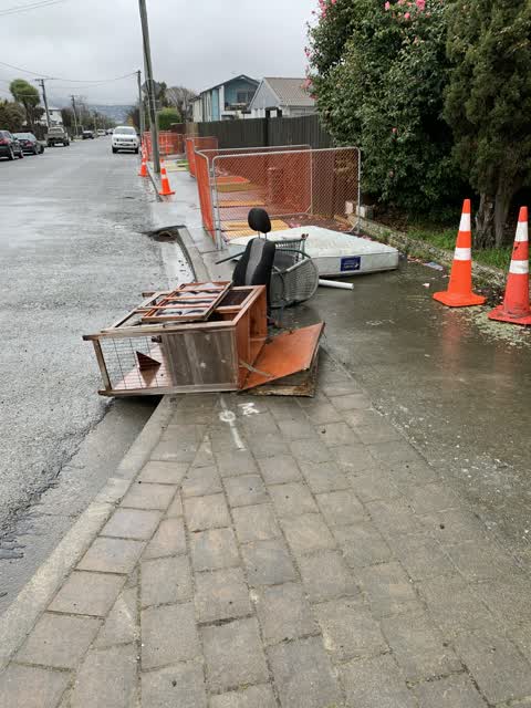 Rubbish/Recycling — a report photo