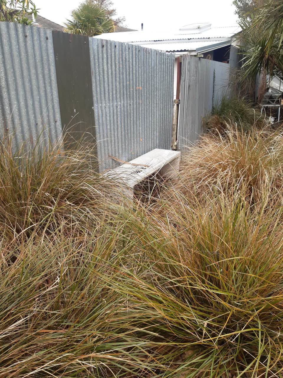 The photograph attached to this dumped rubbish report