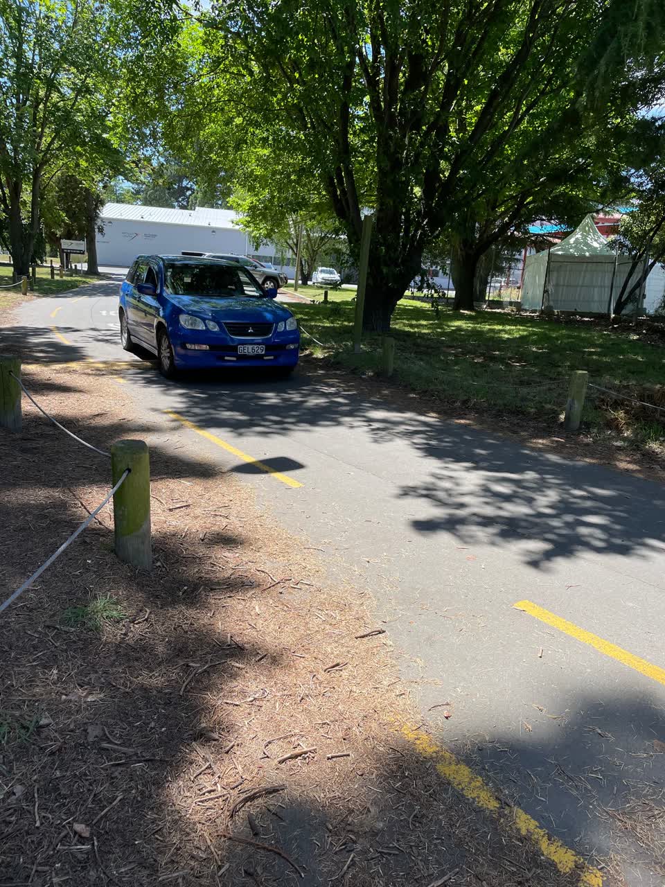 The photograph attached to this parks report