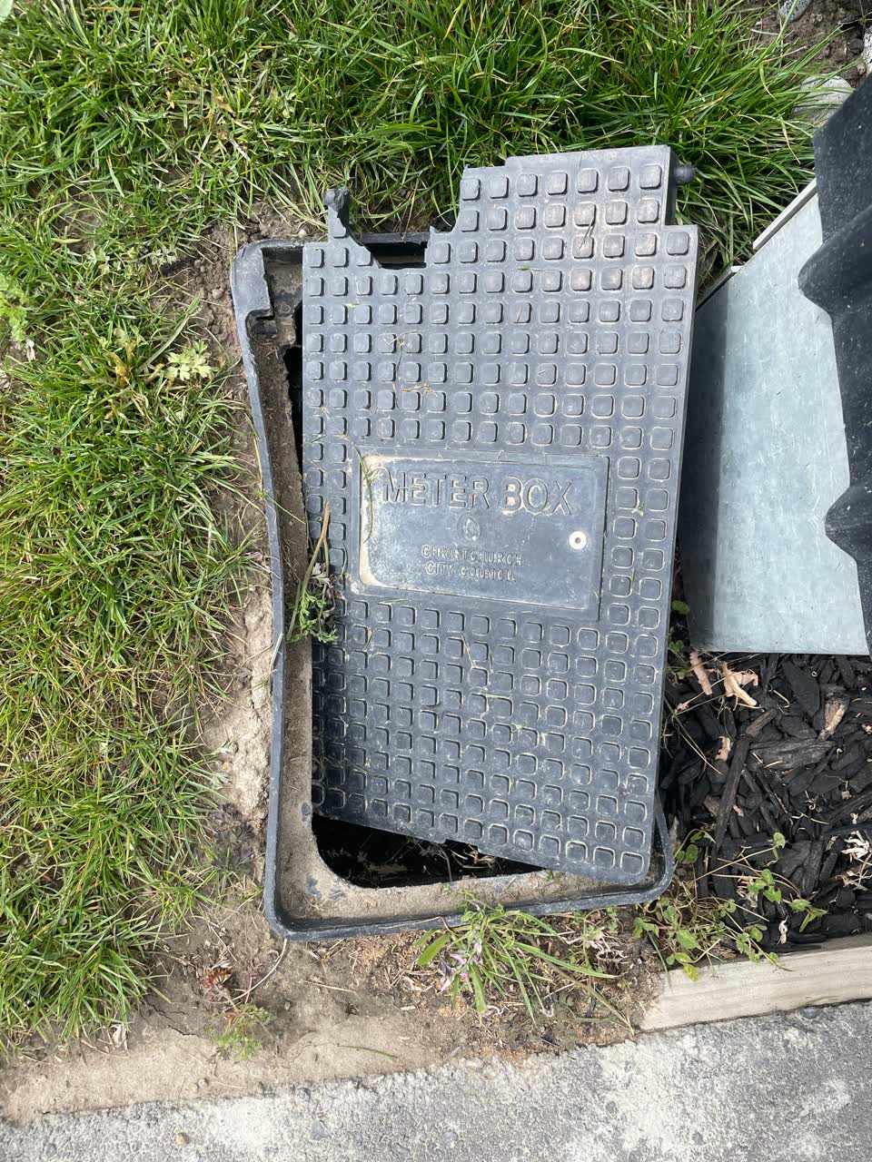 The photograph attached to this water supply report