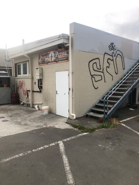Graffiti, a report photo