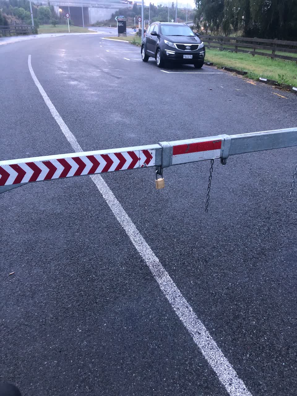 The photograph attached to this parks report