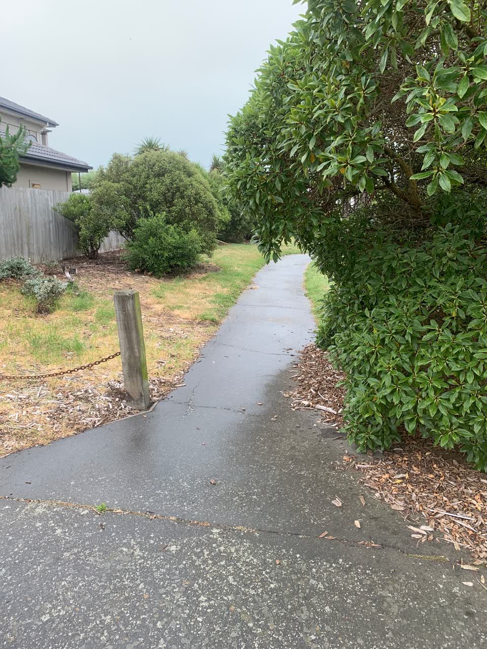 The photograph attached to this parks report