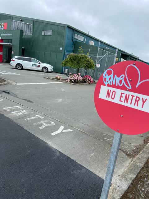 Graffiti, a report photo