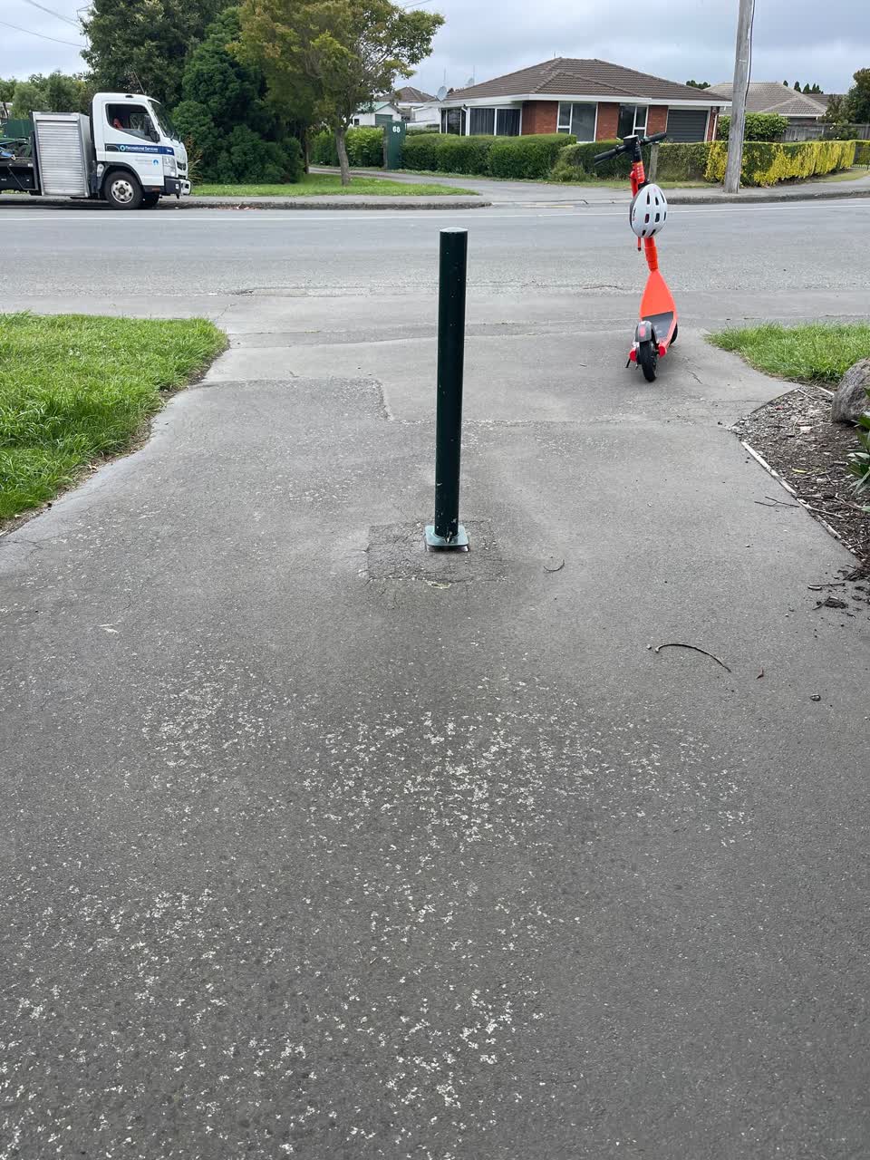 The photograph attached to this parks report