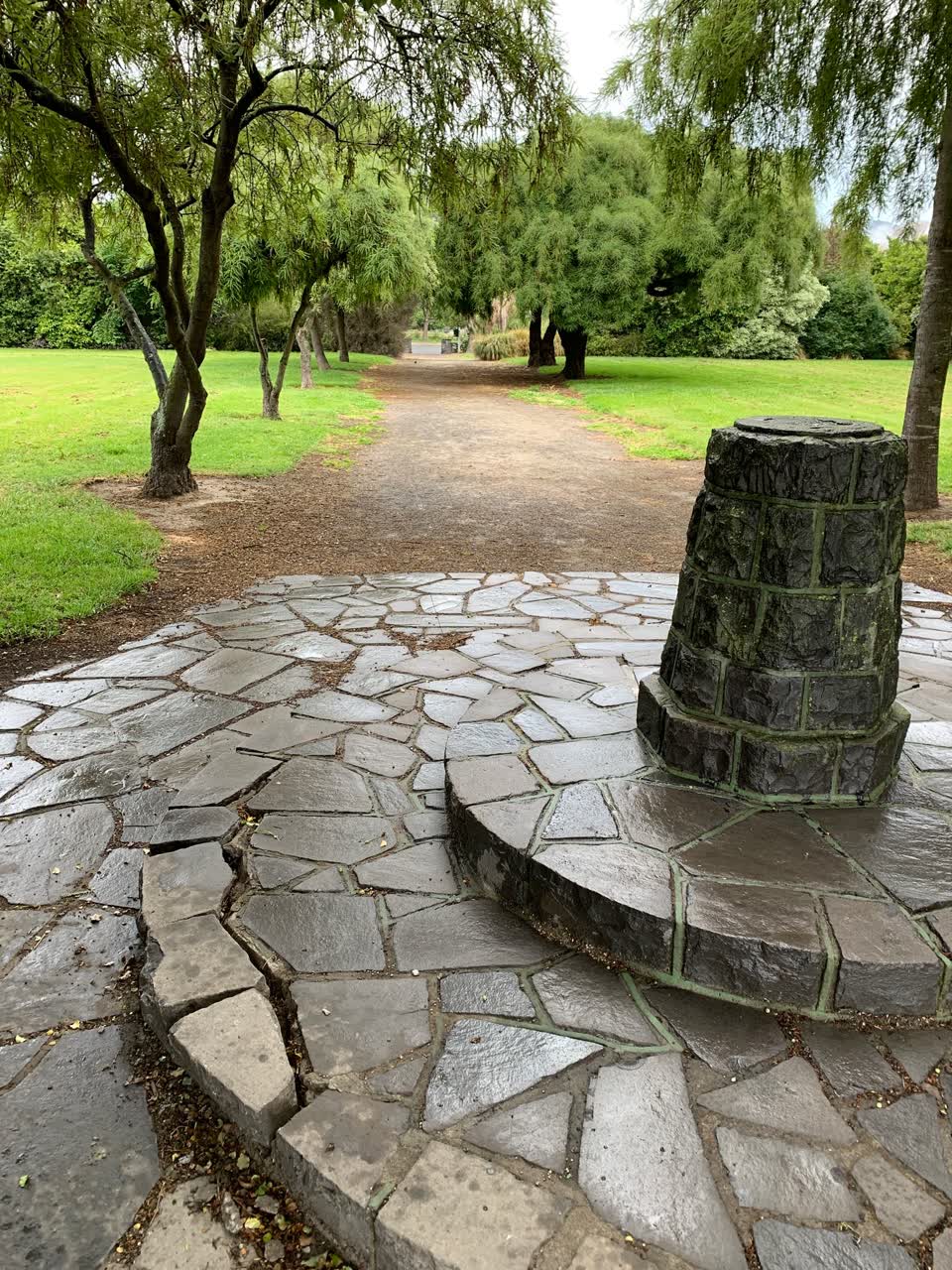 The photograph attached to this parks report