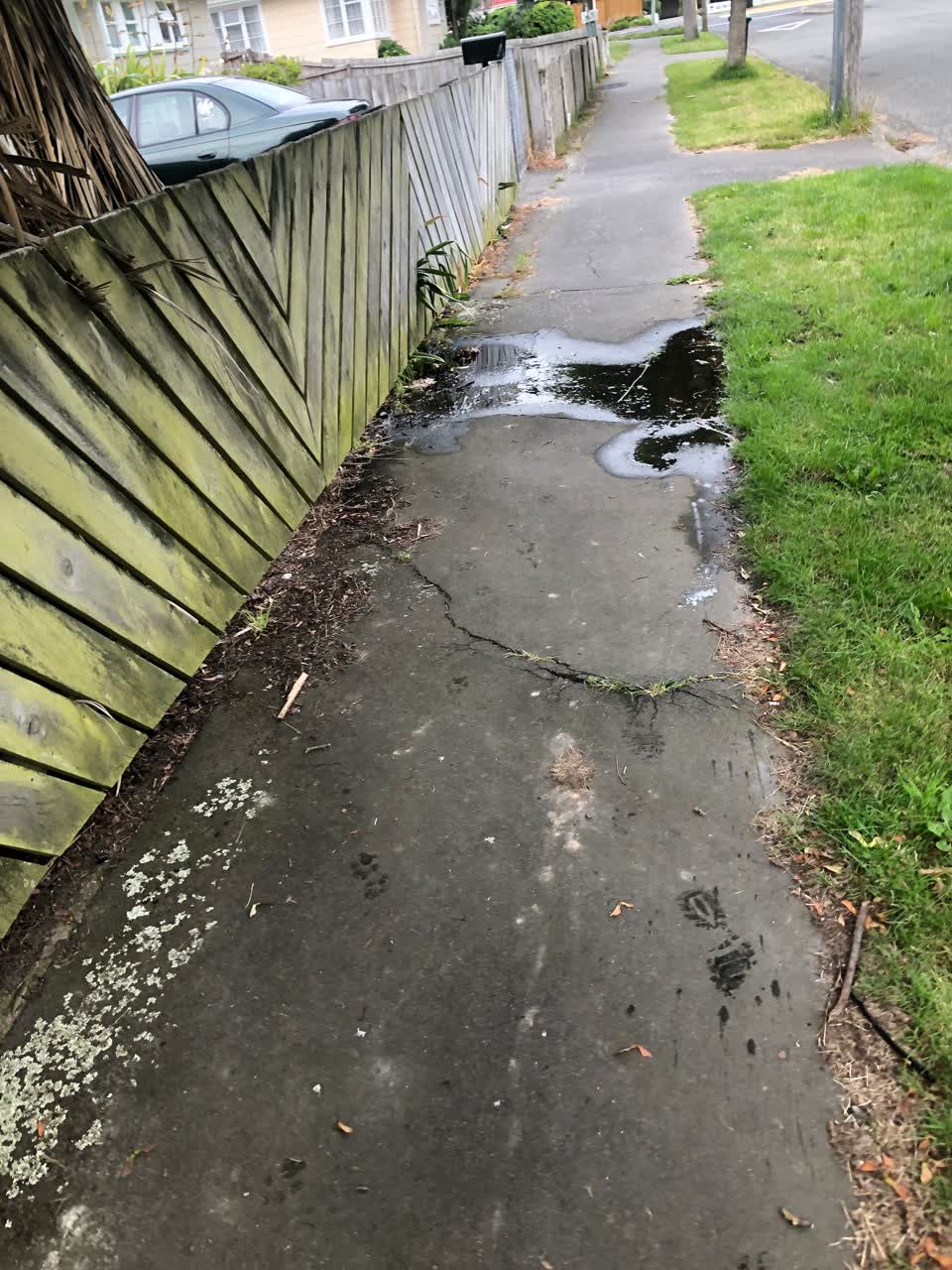 The photograph attached to this water supply report
